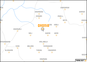map of Omonia