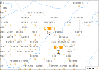 map of Omoni