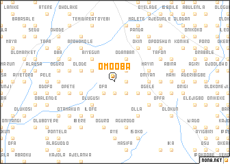 map of Omo Oba