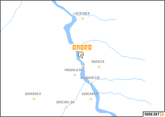 map of Omoro