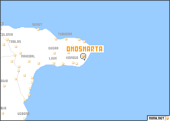 map of Omosmarta