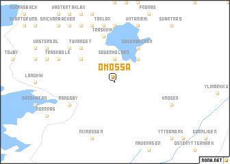 map of Ömossa