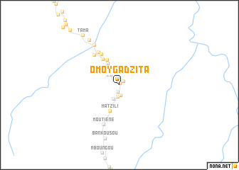 map of Omoy-Gadzita