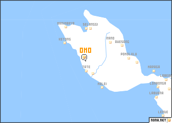 map of Omo