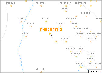 map of Ompangela