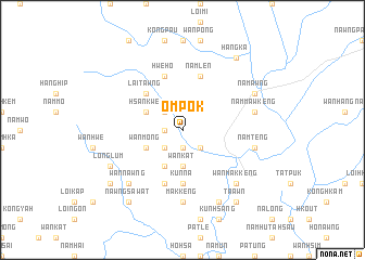 map of Ompok