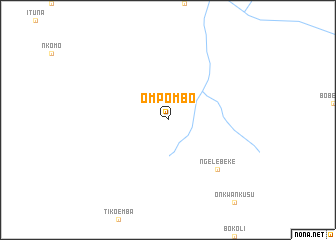 map of Ompombo