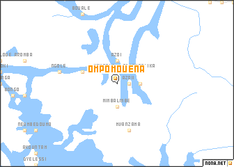 map of Ompomouena