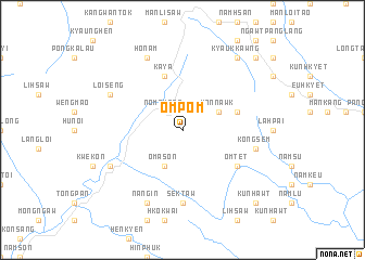 map of Ompom