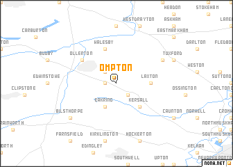 map of Ompton