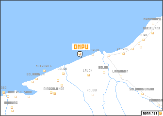 map of Ompu