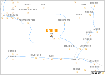 map of ‘Omrak