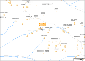 map of ‘Omrī