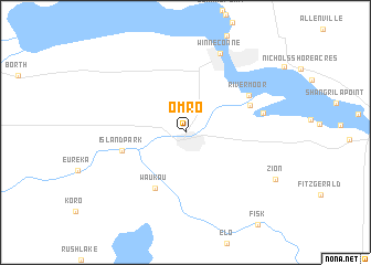 map of Omro