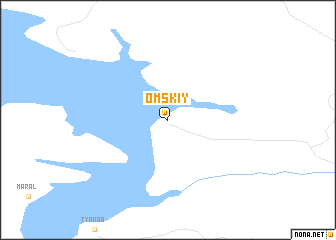 map of Omskiy