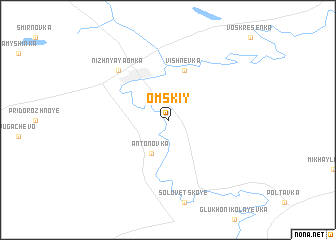 map of Omskiy