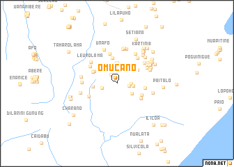 map of Omucano