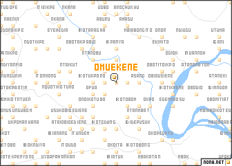map of Omu Ekene