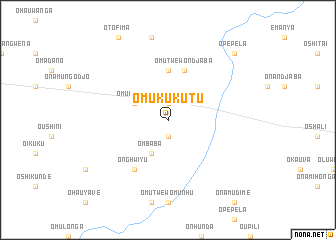 map of Omukukutu