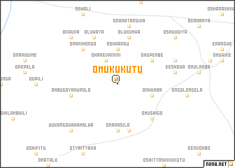 map of Omukukutu