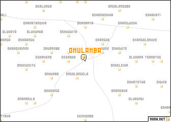 map of Omulamba