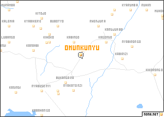 map of Omunkunyu