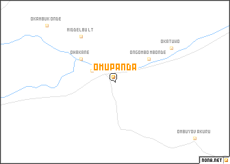 map of Omupanda