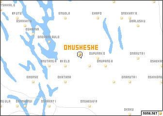 map of Omusheshe