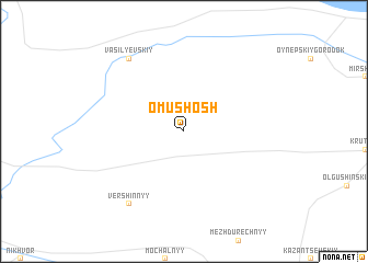 map of Omushosh