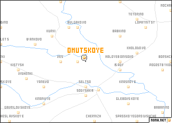 map of Omutskoye