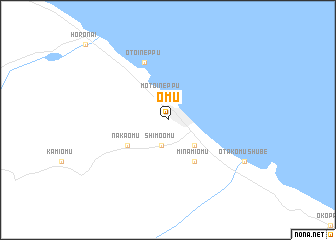 map of Ōmu