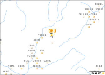 map of Omu