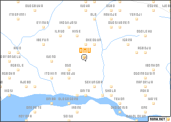 map of Omu