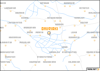 map of Omvriakí