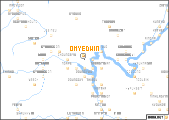 map of Omyedwin