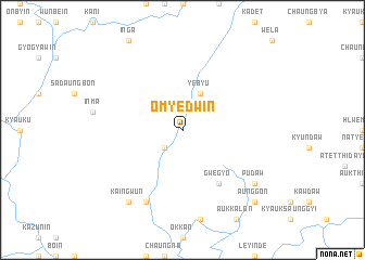 map of Omyedwin