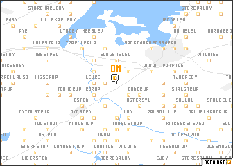 map of Øm