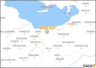 map of Onaçköy