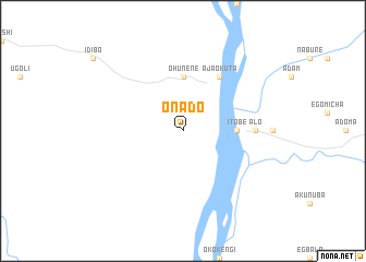 map of Onado