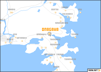 map of Onagawa