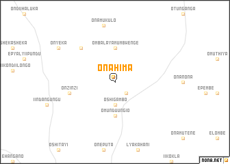 map of Onahima