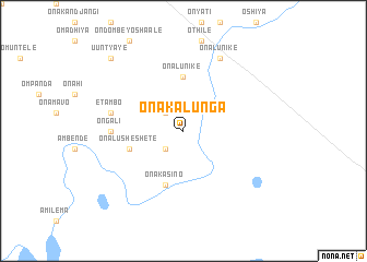 map of Onakalunga
