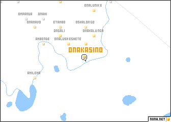 map of Onakasino