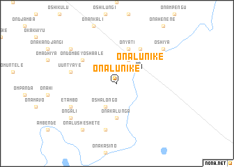 map of Onalunike