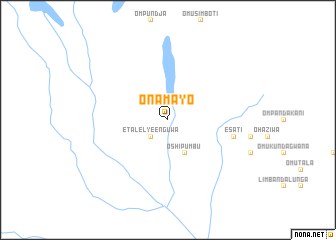 map of Onamayo