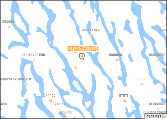 map of Onamhindi