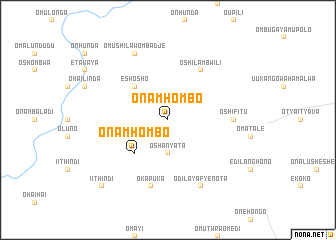 map of Onamhombo