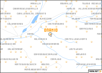 map of Onamio
