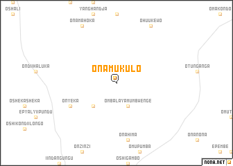 map of Onamukulo