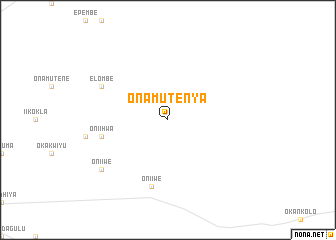 map of Onamutenya